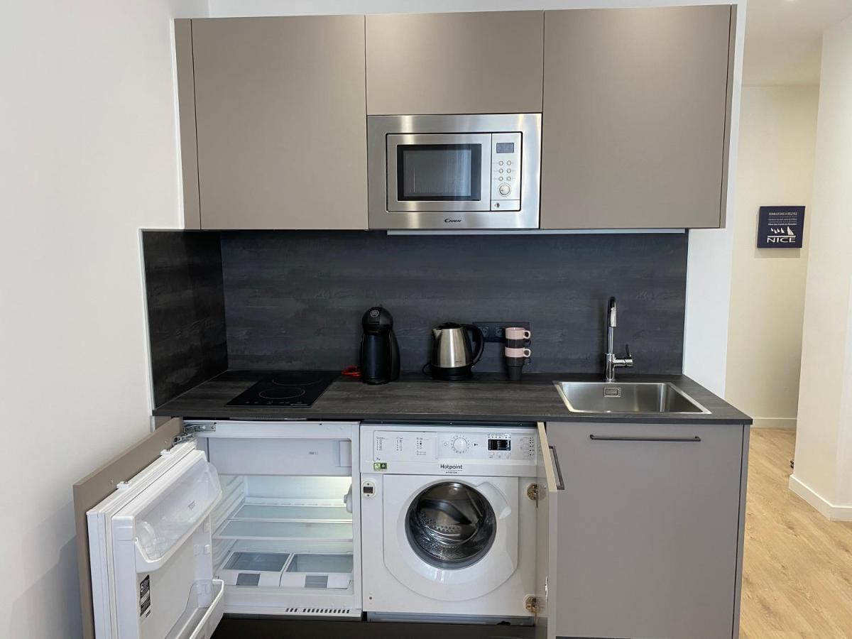 Jean Medecin - Modern And Brand New 1br Flat Appartement *